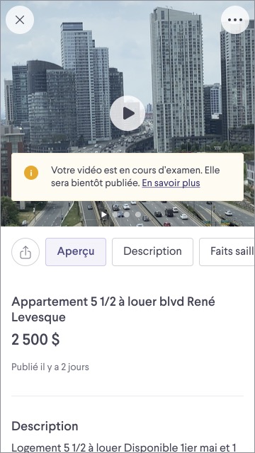 exemple de message de délai